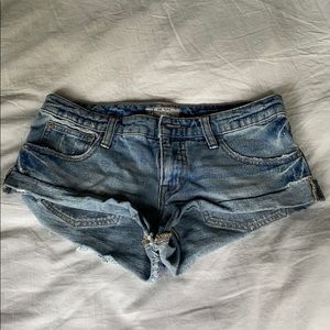 Free People Denim Shorts